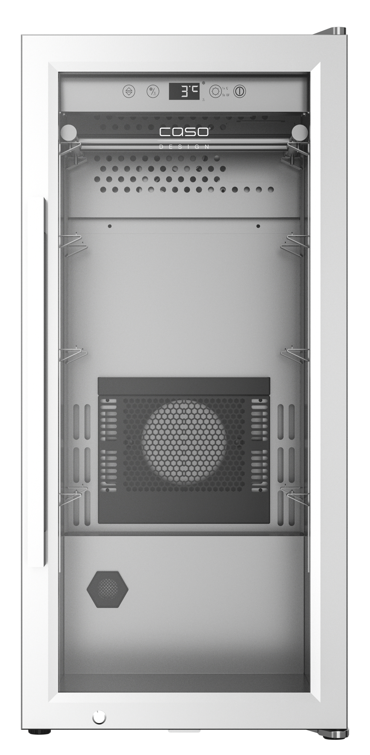 Caso DryAged Master 63, kødmodningsskab, 63L, Rustfrit stål Caso DryAged Master 63, kødmodningsskab, 63L, Rustfrit stål